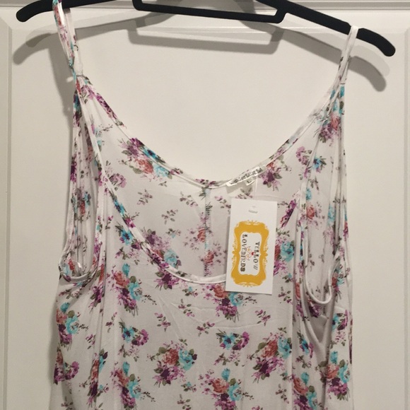 Boutique floral and lace tunic/dress - Picture 2 of 4